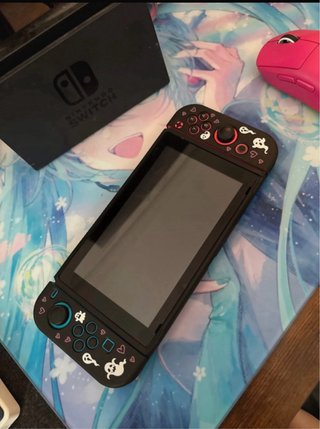 Nintendo Switch Negro y Rosa
