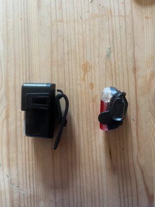 Luci LED Bici Anteriore e Posteriore