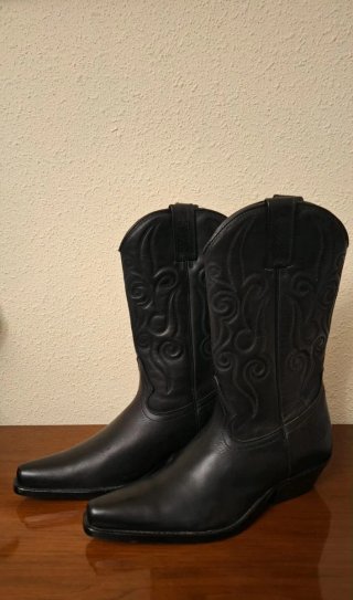 Botas Vaqueras de piel talla 41