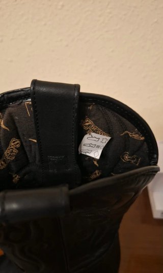 Botas Vaqueras de piel talla 41