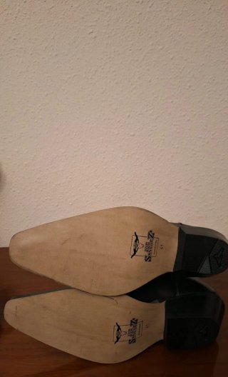 Botas Vaqueras de piel talla 41