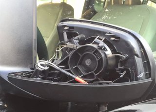 Carcasa retrovisor con intermitente LED
