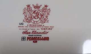 Plato Antiguo San Claudio Empire