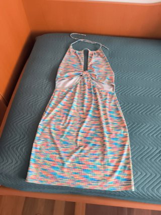 Vestido Verano Multicolor Talla M