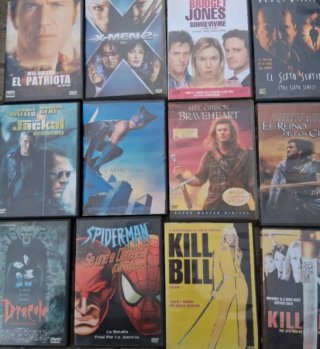 DVD  hay 24 todo lo q seve en la foto  su librillo