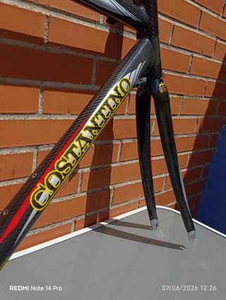 CARBONO/TITANIO cuadro CONSTANTINO Professional.