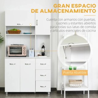 Mueble de cocina blanco