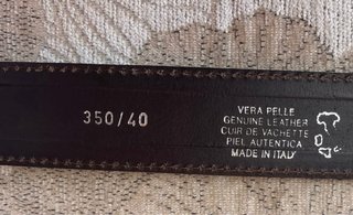 Cintura Ingegno Vera Pelle 120cm