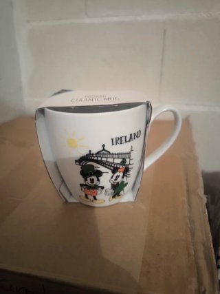 Taza de cerámica con frase motivadora