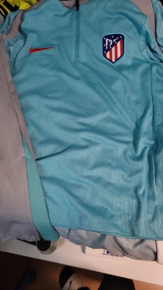 Chándal Atlético de Madrid Nike Azul/Gris Niño