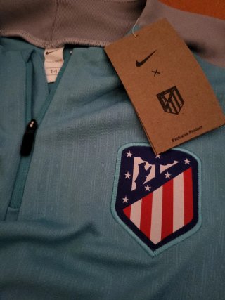 Chándal Atlético de Madrid Nike Azul/Gris Niño