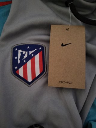 Chándal Atlético de Madrid Nike Azul/Gris Niño