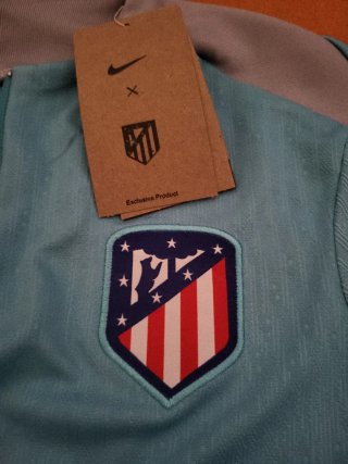 Chándal Atlético de Madrid Nike Azul/Gris Niño