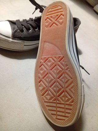 Sneakers Mustang Talla 37 Negra bambas cuero