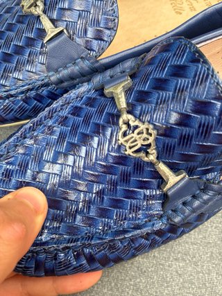 Zapatos Roberto Cavalli Talla 37 Azul
