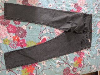 Pantalón vaquero negro Lee Hombre