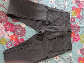 Pantalón vaquero negro Lee Hombre