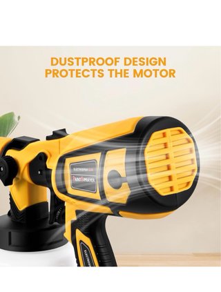 Pistola Spruzzo Elettrica HVLP 800W 1400ML