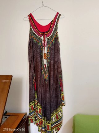 Abito donna fantasia etnico