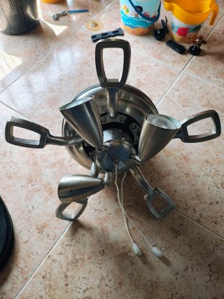 Ventilador de techo con lámpara