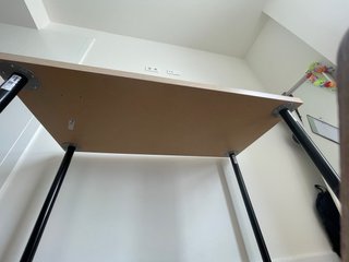 Mesa madera y metal