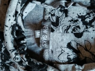 Camiseta sin mangas New Saks gris M