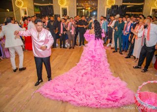 Vestido de Novia Rosa