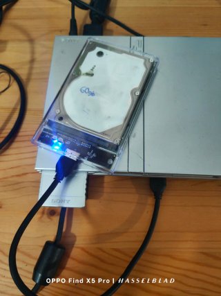 PS2 Slim Plata HDD 60GB