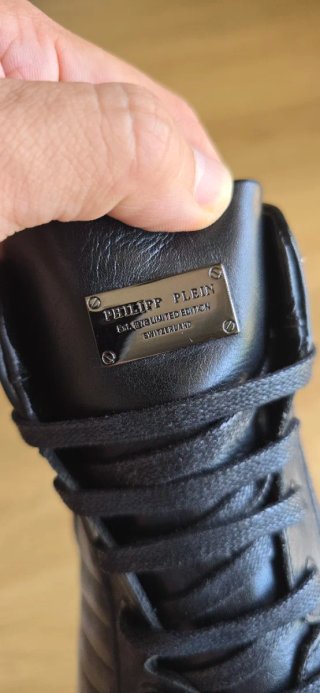 Zapatillas Philipp Plein Hombre Negras