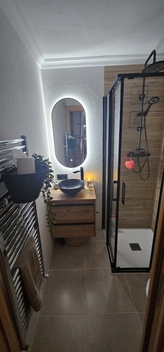 Plato ducha Wc mamparas muebles de baño de fabrica