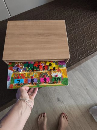 Puzzles de madera Nenittos son 4 recogidos en una