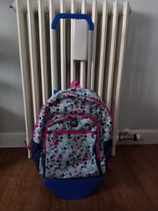 Mochila con carrito y ruedas