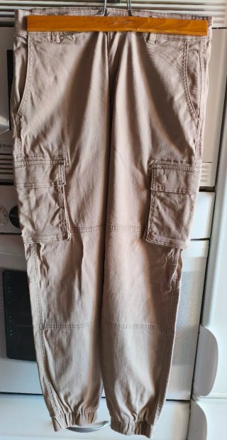 Pantalones cargo Only & Sons beige