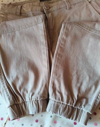 Pantalones cargo Only & Sons beige