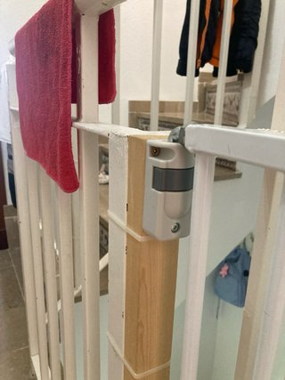 Valla de seguridad para escaleras