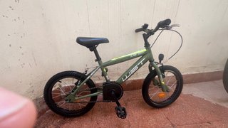 Bicicleta Infantil WST Elegant 16 Verde