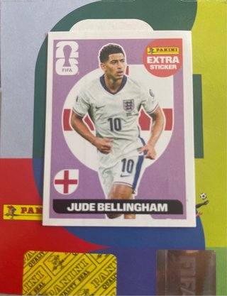 Cromo Extra Sticker Jude Bellingham Morado