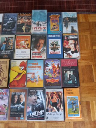 Lote de 30 Películas VHS
