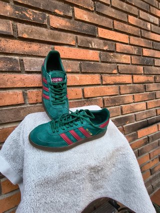 Zapatillas Adidas Spezial Verde y Rojo