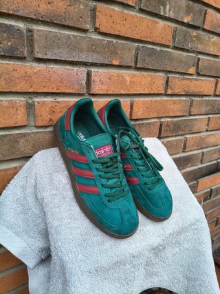 Zapatillas Adidas Spezial Verde y Rojo