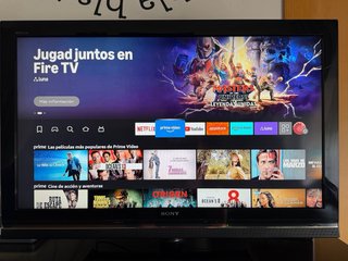 TV Sony Bravia 40 Negra + FireTv
