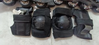 Patines en línea Oxelo talla 36 + protecciones