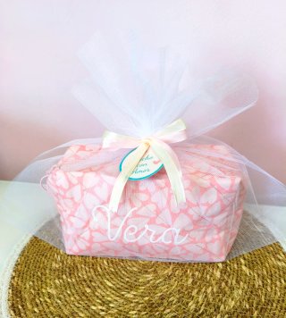 Neceser estampado con nombre