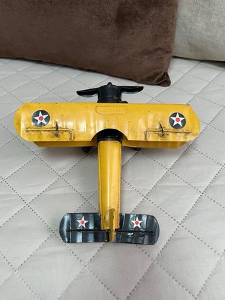 Avión de chapa coleccionismo