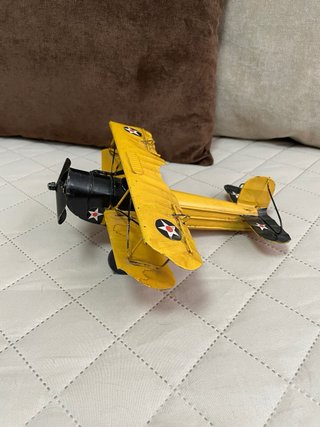 Avión de chapa coleccionismo