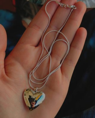 Collar Plata Corazón Sello 925