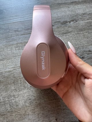 Cascos Auriculares Rose Gold y Blanco