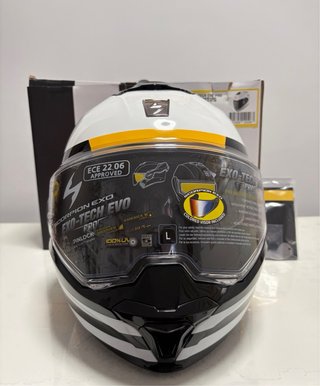 Casco Scorpion EXO-Tech Evo Pro Juventus L