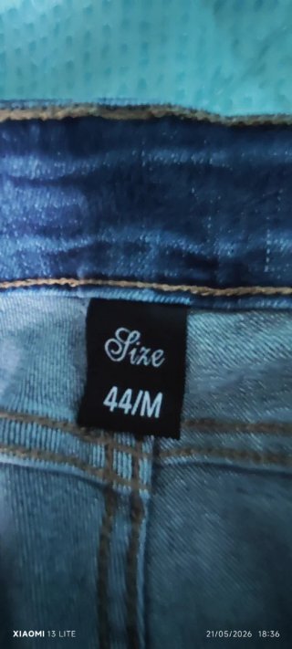 Jeans donna blu