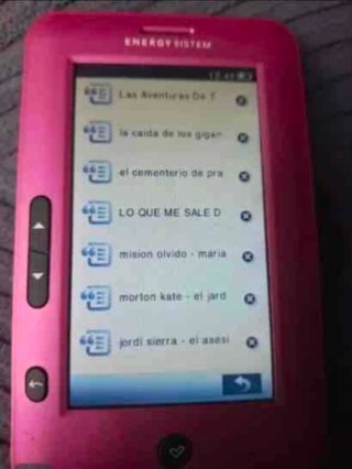 Energy Sistem Lector C4 Touch Rosa